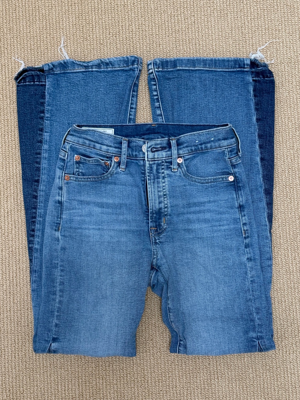 GAP Women's Medium Blue 70s Flare Jeans